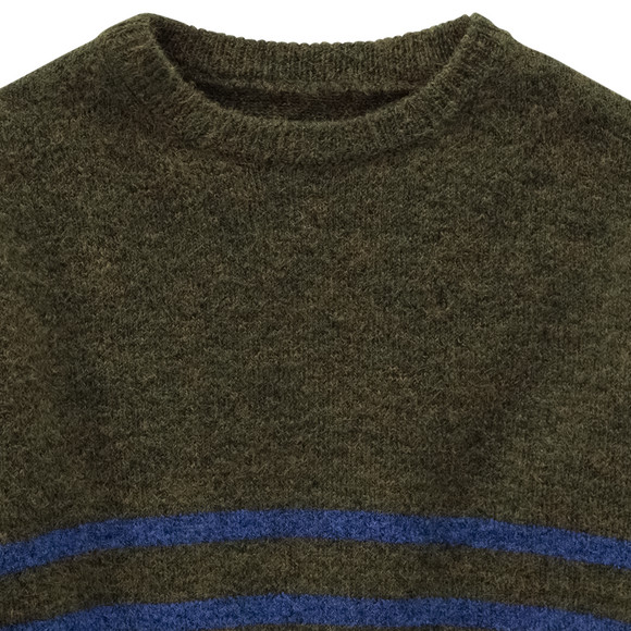 Gebreide jongenstrui met strepen