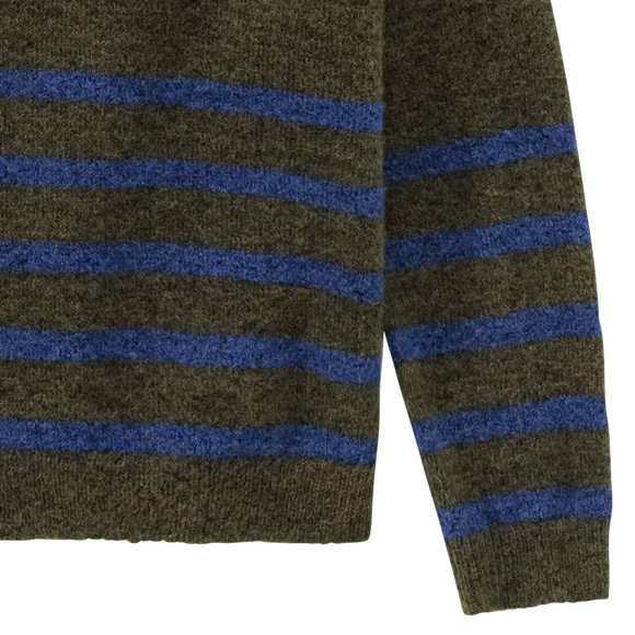 Gebreide jongenstrui met strepen