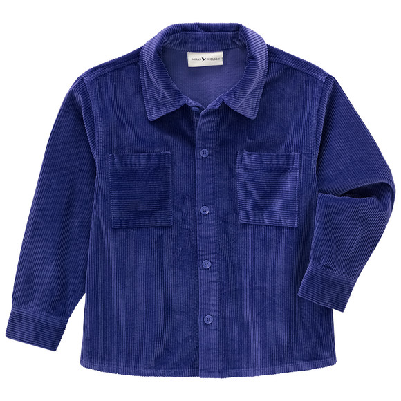 Overshirt voor kinderen van corduroy