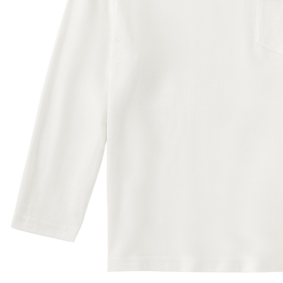 Jungen Langarmshirt in Unifarben