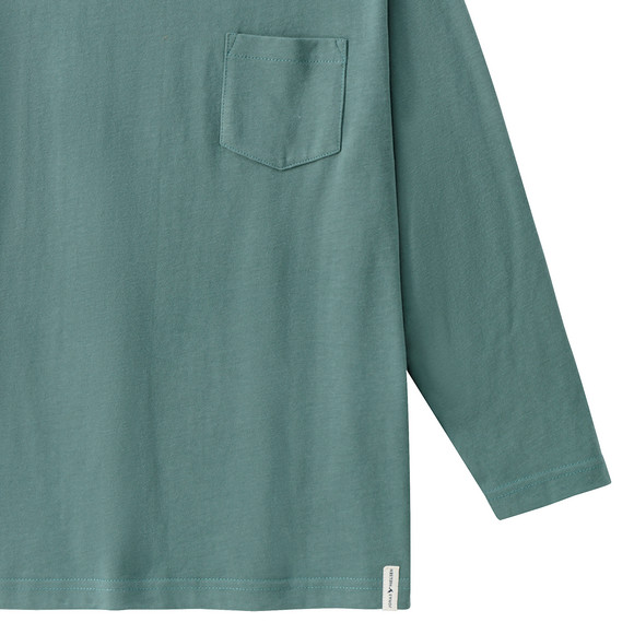 Jungen Langarmshirt in Unifarben