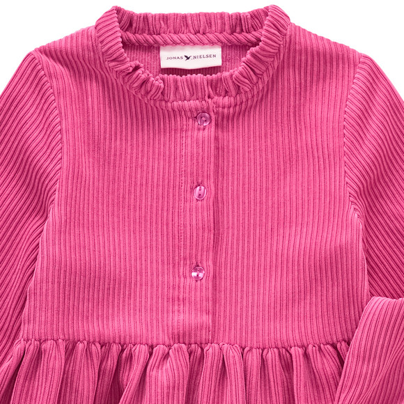 Effen corduroy jurk voor meisjes