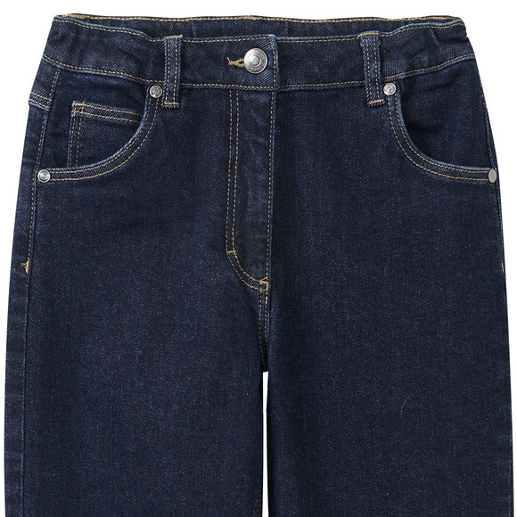 Mädchen Jeans aus Raw Denim