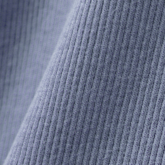 Meisjeshemd met lange mouwen en geribde textuur