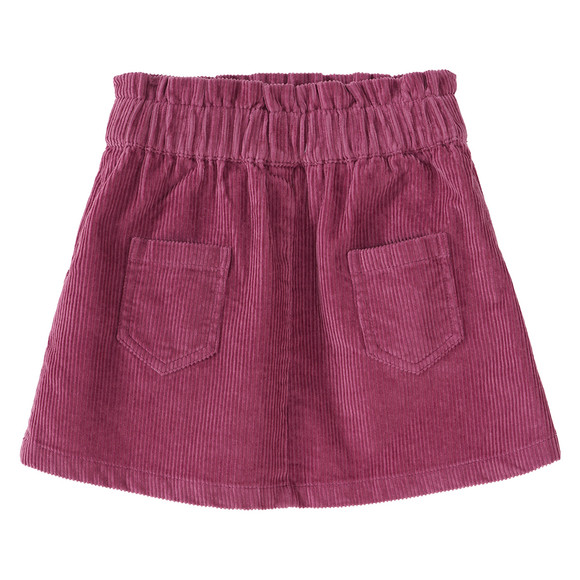 Corduroy meisjesrok van biologisch katoen