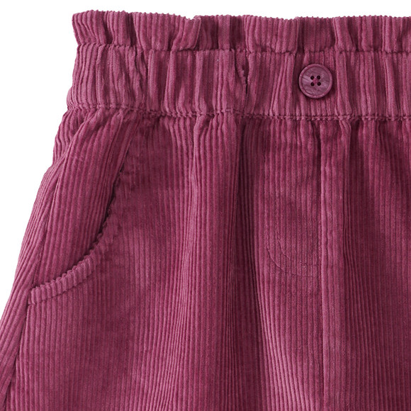 Corduroy meisjesrok van biologisch katoen