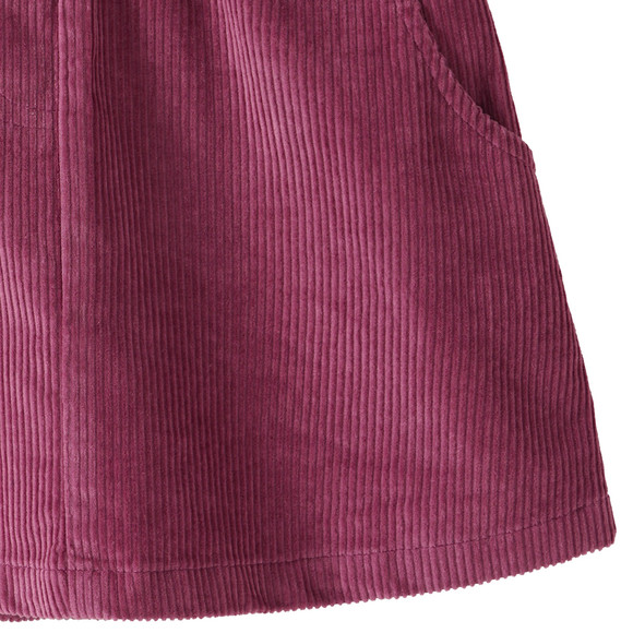 Corduroy meisjesrok van biologisch katoen