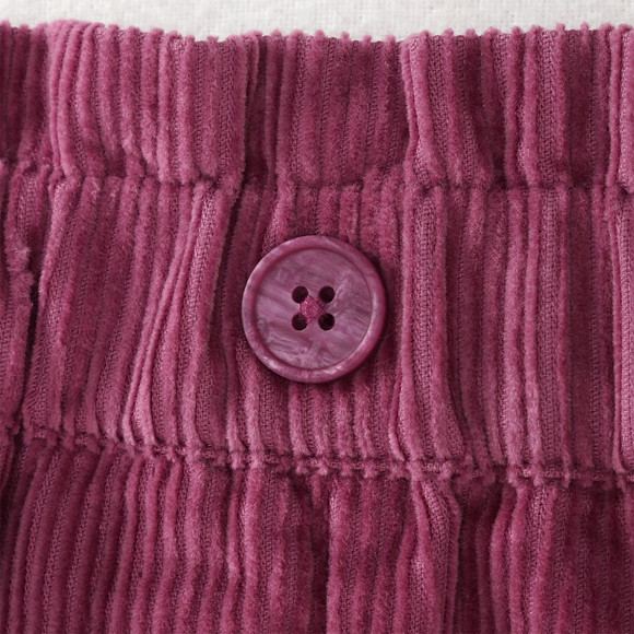 Corduroy meisjesrok van biologisch katoen