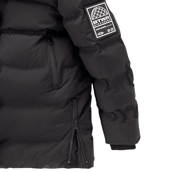 Jungen Puffermantel unifarben