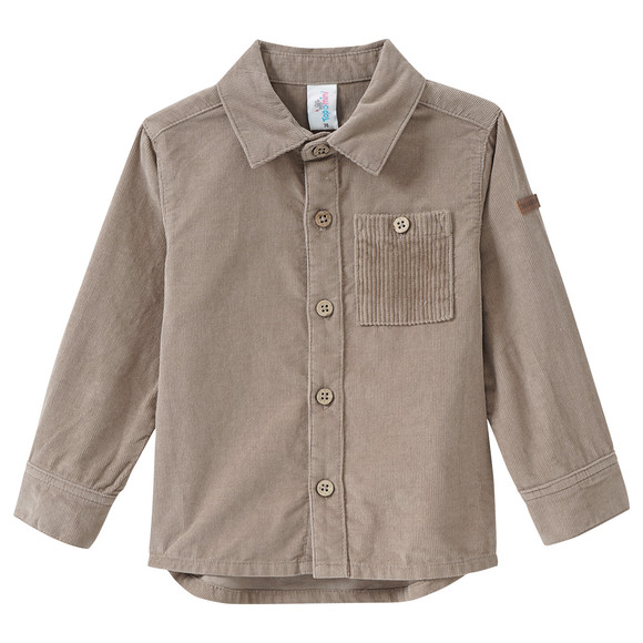Baby corduroy shirt met borstzak