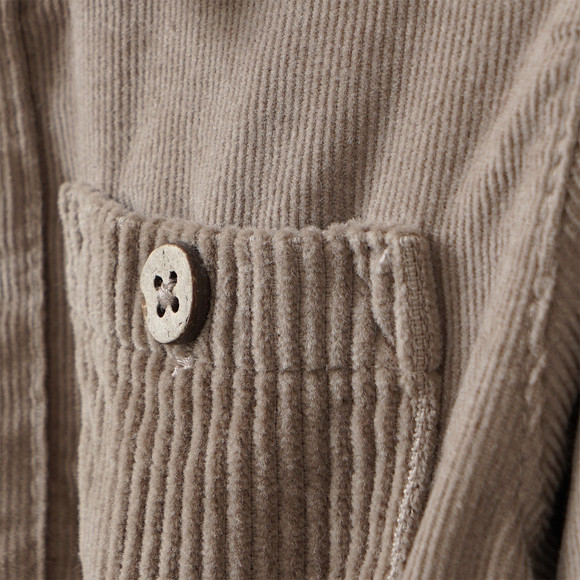 Baby corduroy shirt met borstzak