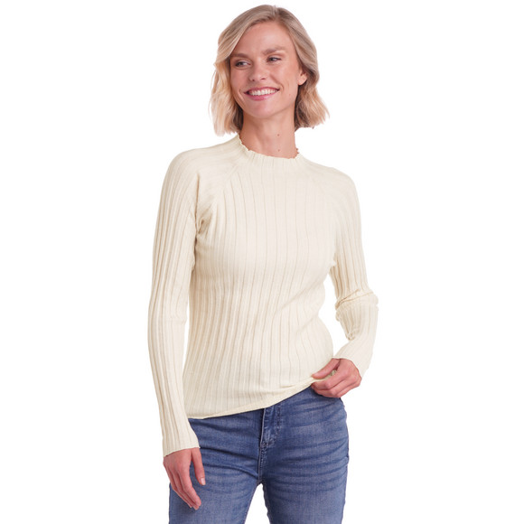 Dameshemd met lange mouwen en coltrui