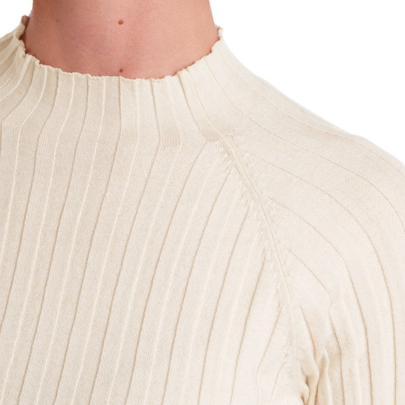 Dameshemd met lange mouwen en coltrui