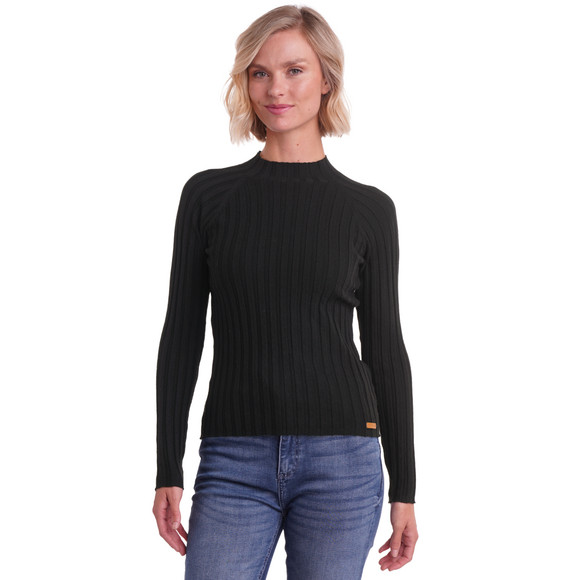 Dameshemd met lange mouwen en coltrui