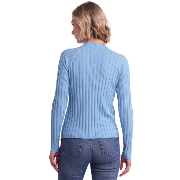 Dameshemd met lange mouwen en coltrui