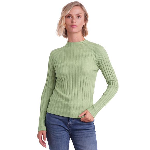 Dameshemd met lange mouwen en coltrui