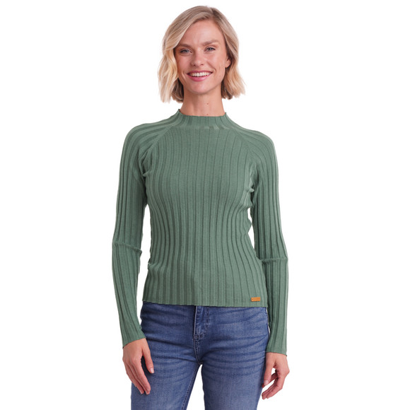 Dameshemd met lange mouwen en coltrui