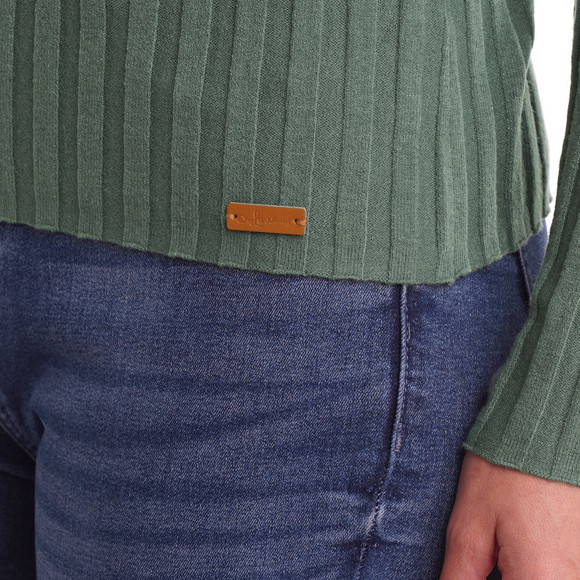 Dameshemd met lange mouwen en coltrui