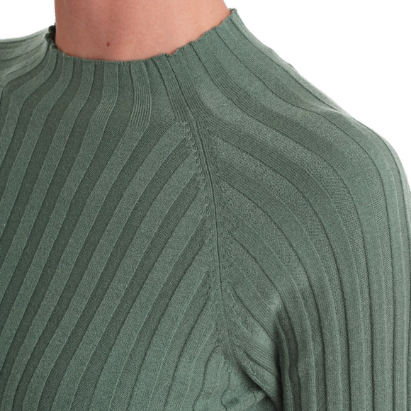 Dameshemd met lange mouwen en coltrui