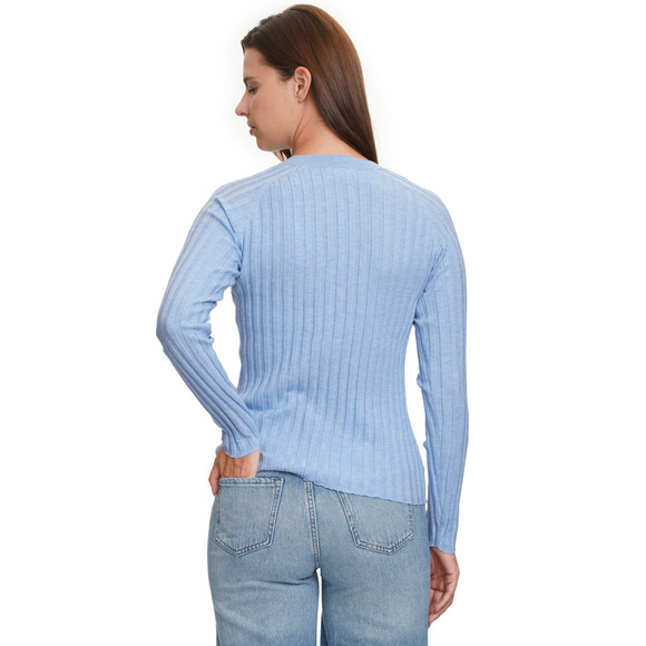 Damen Strickjacke mit V-Ausschnitt