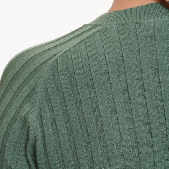 Damen Strickjacke mit V-Ausschnitt