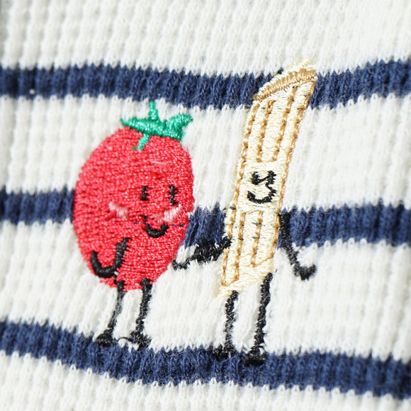 Geboorte shirt lange mouw met borduursel