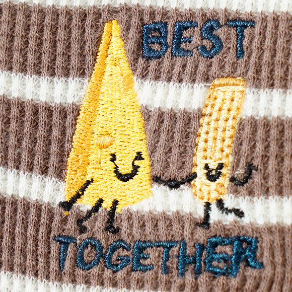 Geboorte shirt lange mouw met borduursel