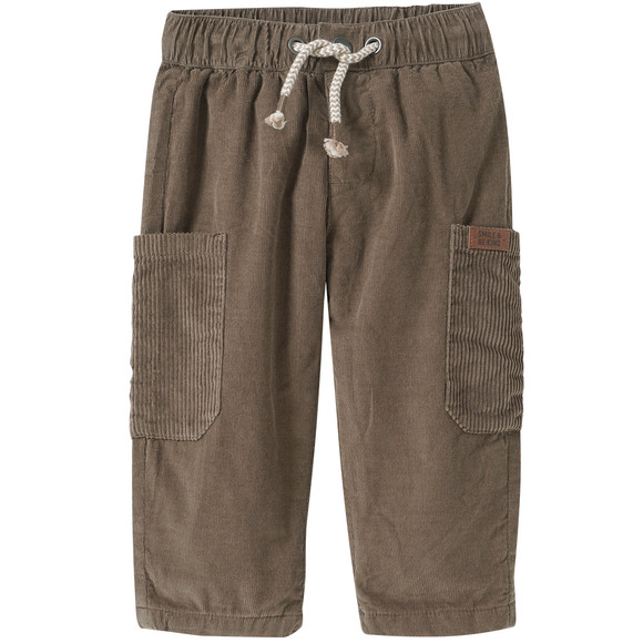 Baby corduroy broek in cargostijl