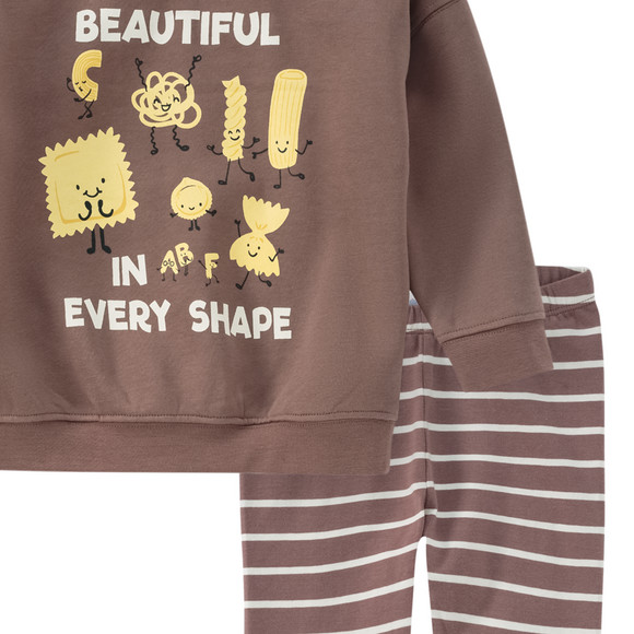 Baby sweatshirt en leggingset