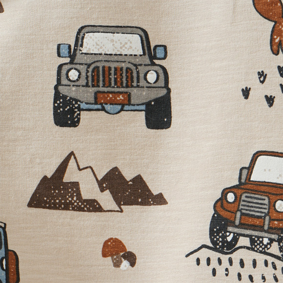 Baby joggingbroek met all-over voertuigen