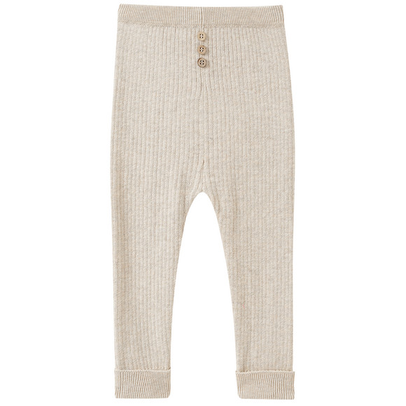 Baby Strickleggings mit Rippstruktur