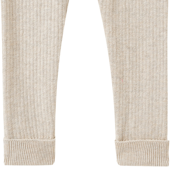 Baby Strickleggings mit Rippstruktur
