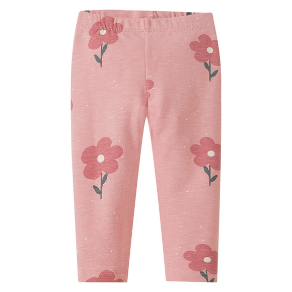 Baby Sweatleggings mit Blumen-Muster 