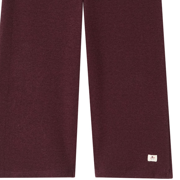 Baby Jogginghose mit feiner Rippstruktur