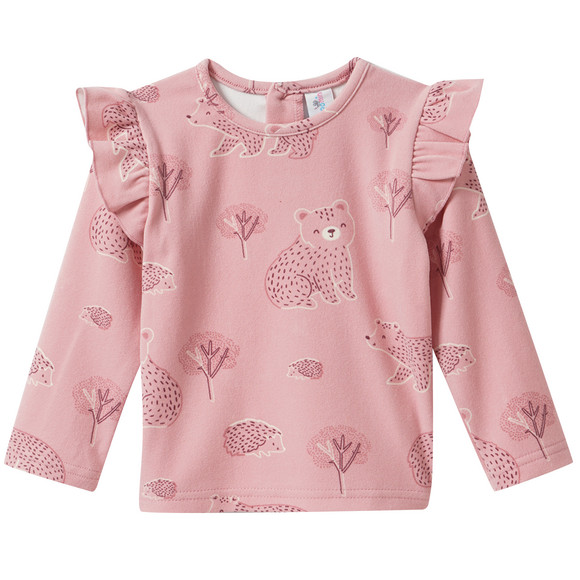 Baby Langarmshirt aus Microfleece