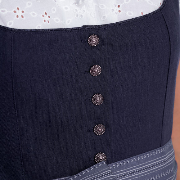 Damen Dirndl mit floralem Muster