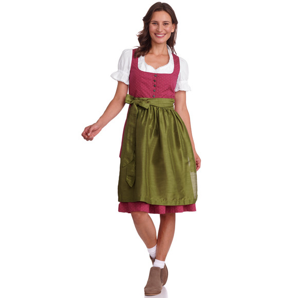Damen Dirndl mit floralem Muster