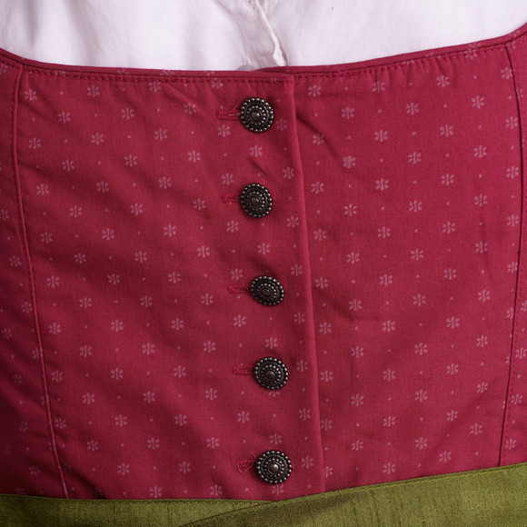 Damen Dirndl mit floralem Muster