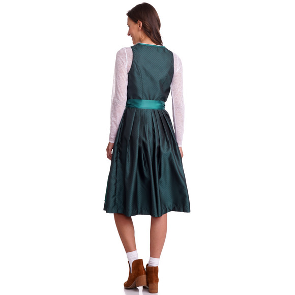 Dames dirndl met all-over patroon