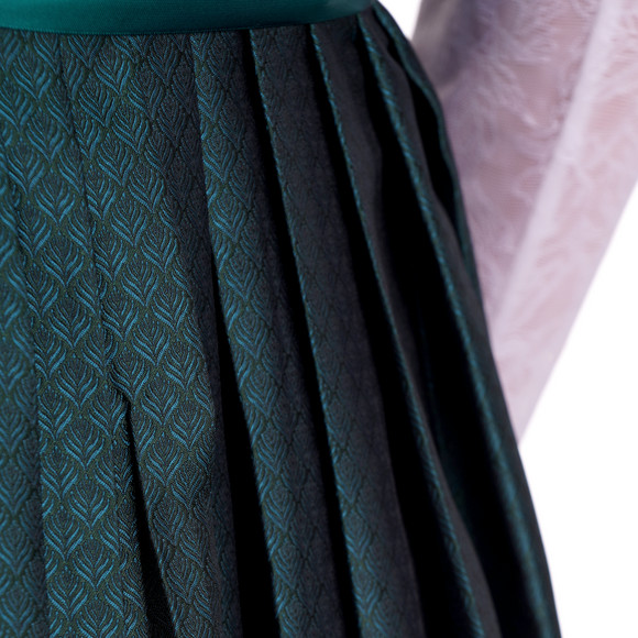 Dames dirndl met all-over patroon