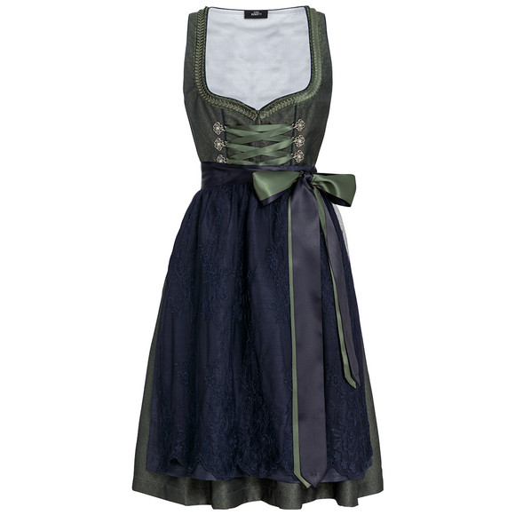 Damen Dirndl mit floralem Muster