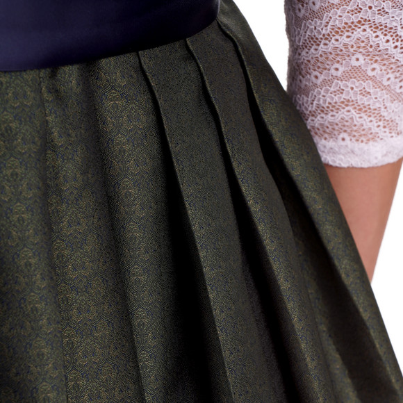 Damen Dirndl mit floralem Muster