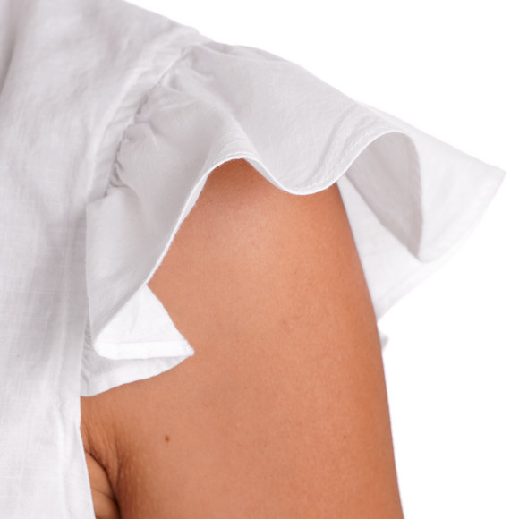 Damen Dirndl-Bluse unifarben