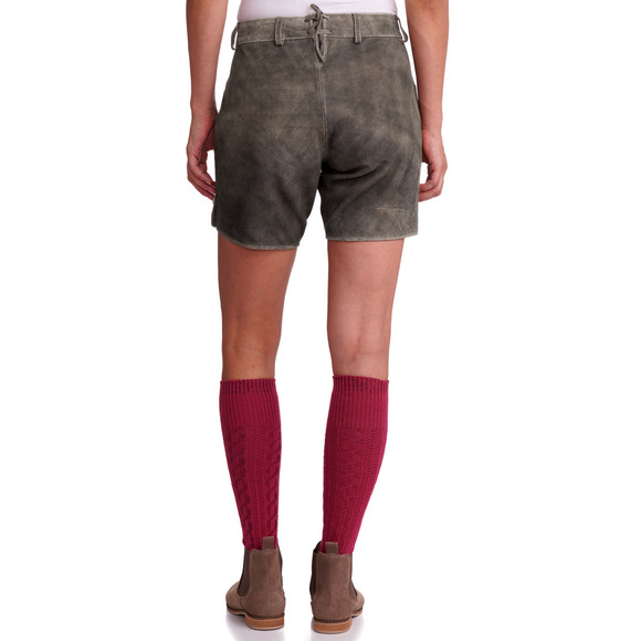 Damen Lederhose mit Stickereien