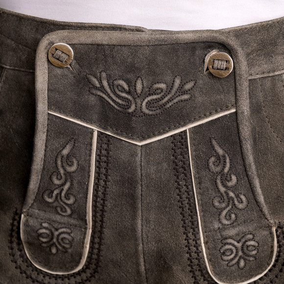 Damen Lederhose mit Stickereien