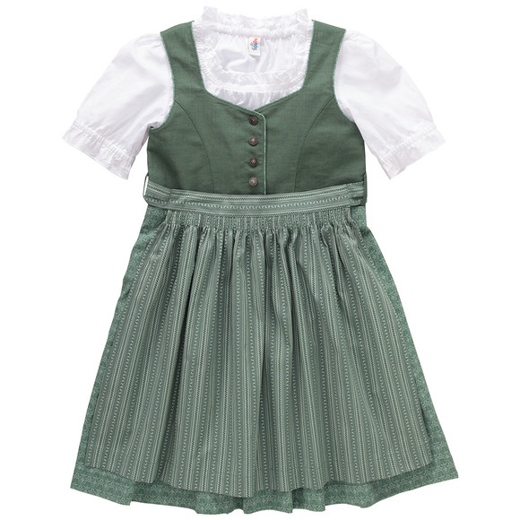Mädchen Dirndl mit Bluse