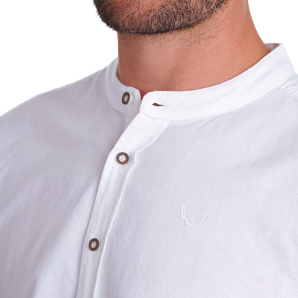 Herren Hemd mit Stehkragen