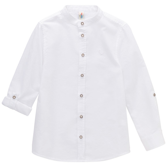 Jungen Hemd mit Stehkragen