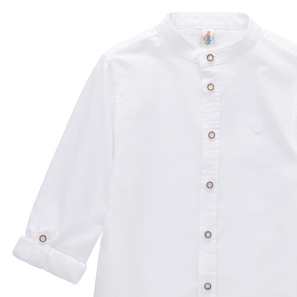 Jungen Hemd mit Stehkragen