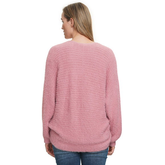 Gebreide damestrui met boothals